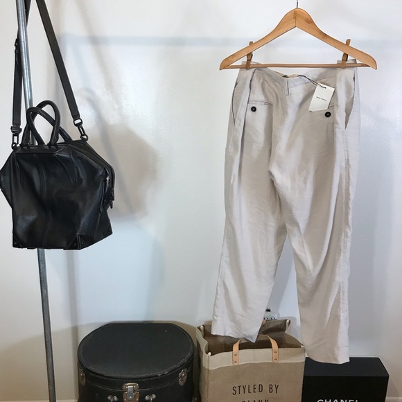 NEW Isabel Marant Linen Trousers - Picture 4 of 8